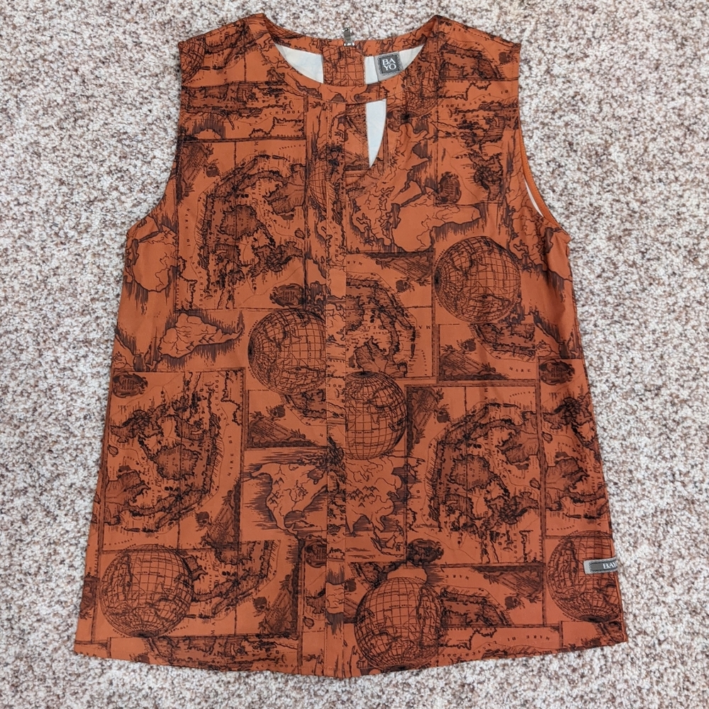 🧡 Sleeveless Explorer Blouse